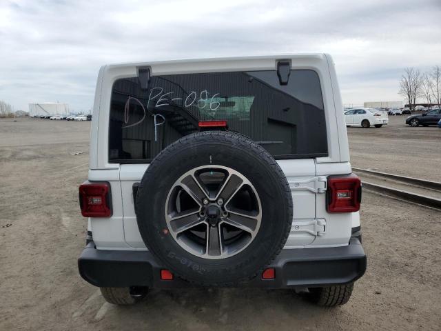 1C4HJXENXPW543036 - 2023 JEEP WRANGLER SAHARA WHITE photo 6