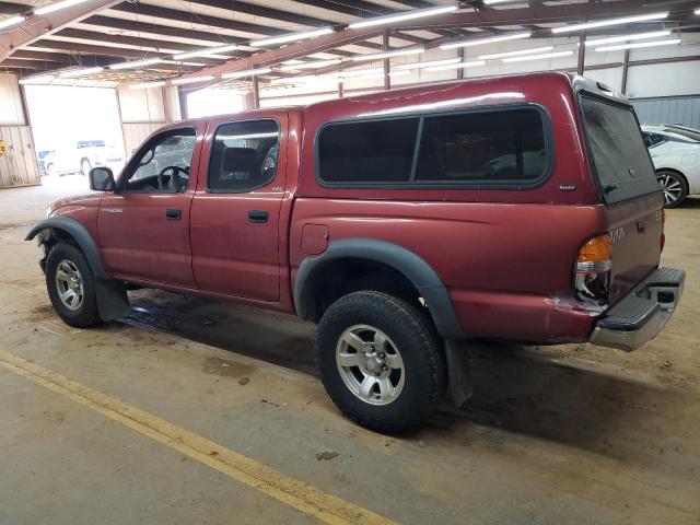 5TEGN92N93Z173274 - 2003 TOYOTA TACOMA DOUBLE CAB PRERUNNER RED photo 2