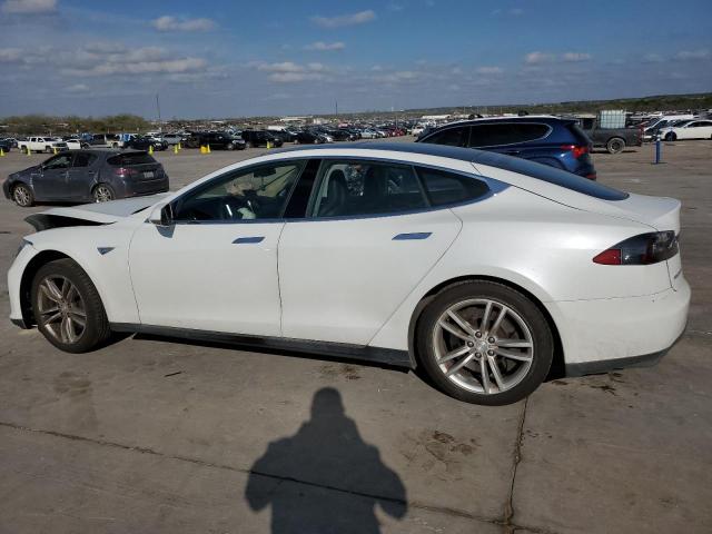 5YJSA1CN3DFP16028 - 2013 TESLA MODEL S WHITE photo 2