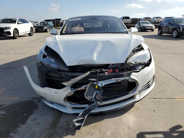 5YJSA1CN3DFP16028 - 2013 TESLA MODEL S 白色 照片 5