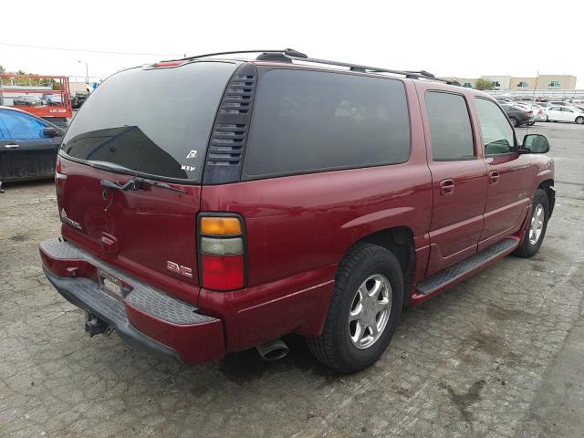 1GKFK66U14J252071 - 2004 GMC YUKON XL DENALI RED photo 3