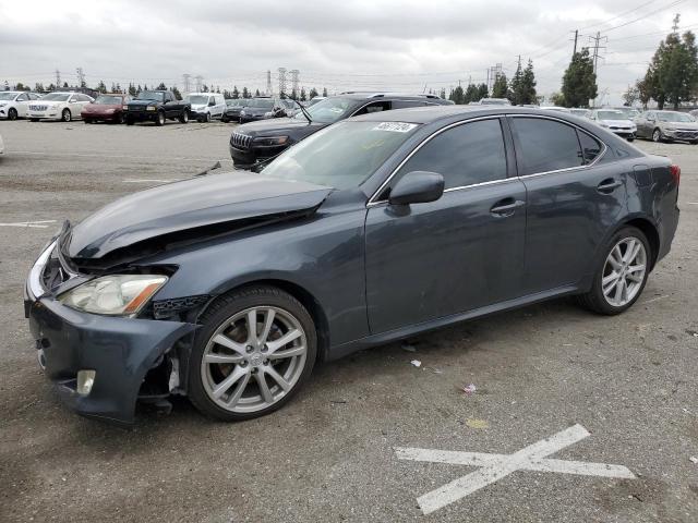 JTHBK262472034768 - 2007 LEXUS IS 250 GRAY photo 1