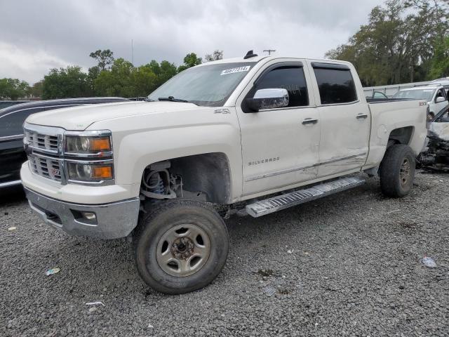 3GCUKSEC0FG151404 - 2015 CHEVROLET SILVERADO K1500 LTZ WHITE photo 1