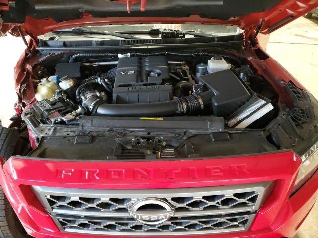 1N6ED1EKXNN629492 - 2022 NISSAN FRONTIER S RED photo 11