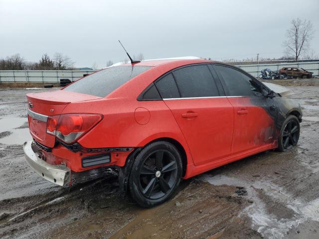 1G1PE5SBXE7414969 - 2014 CHEVROLET CRUZE LT RED photo 3