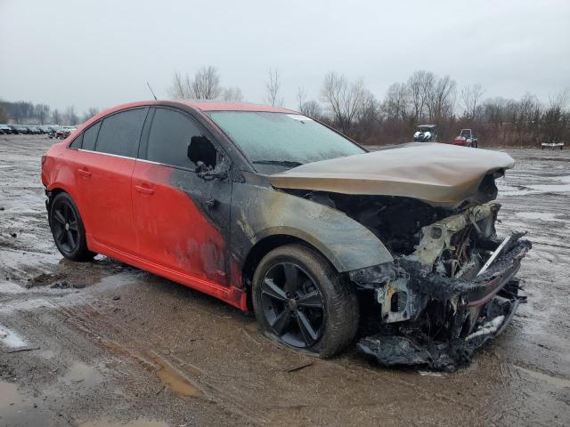 1G1PE5SBXE7414969 - 2014 CHEVROLET CRUZE LT RED photo 4