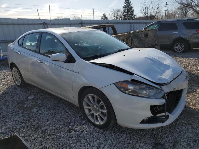 1C3CDFCA0DD329020 - 2013 DODGE DART LIMITED WHITE photo 4