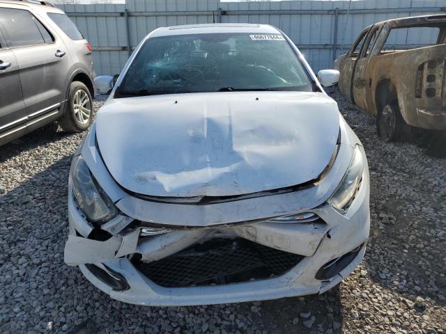 1C3CDFCA0DD329020 - 2013 DODGE DART LIMITED WHITE photo 5