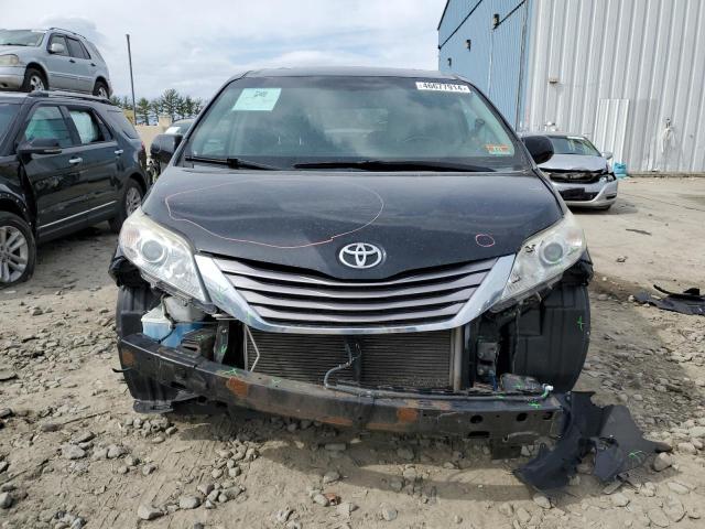 5TDYK3DC6GS691061 - 2016 TOYOTA SIENNA XLE BLACK photo 5