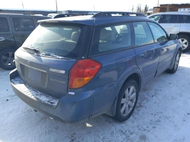 4S4BP62C977302091 - 2007 SUBARU OUTBACK OUTBACK 2.5I LIMITED BLUE photo 3