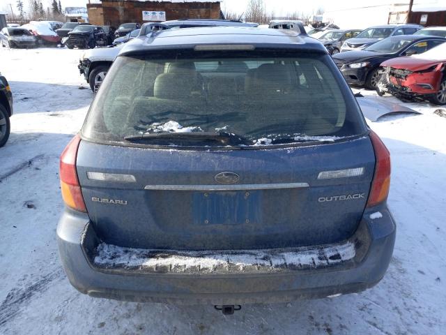 4S4BP62C977302091 - 2007 SUBARU OUTBACK OUTBACK 2.5I LIMITED BLUE photo 6