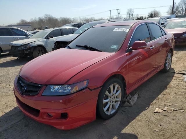 JH4CL96828C010155 - 2008 ACURA TSX RED photo 1