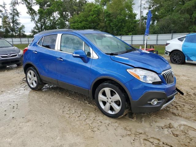 KL4CJFSB4FB240185 - 2015 BUICK ENCORE CONVENIENCE BLUE photo 4