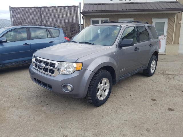 1FMCU03108KA65044 - 2008 FORD ESCAPE XLT GRAY photo 1