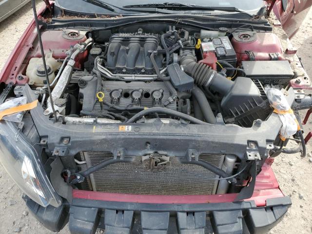 3FAHP0CG4CR368828 - 2012 FORD FUSION SEL BURGUNDY photo 11