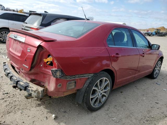 3FAHP0CG4CR368828 - 2012 FORD FUSION SEL BURGUNDY photo 3