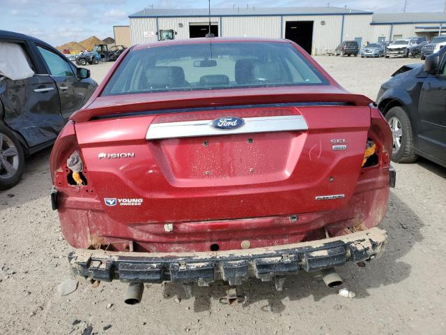 3FAHP0CG4CR368828 - 2012 FORD FUSION SEL BURGUNDY photo 6