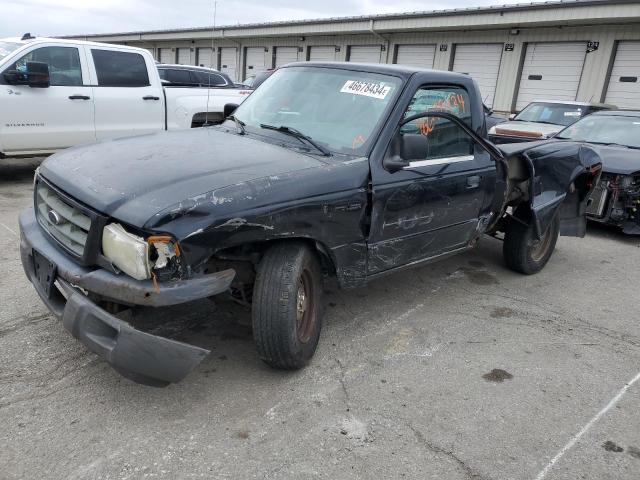 1FTYR10D93PB23759 - 2003 FORD RANGER BLACK photo 1