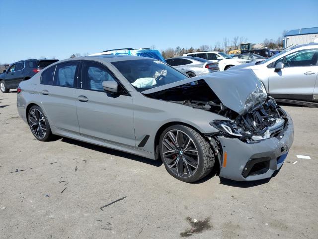 WBA13BK09MCF95052 - 2021 BMW M550XI GRAY photo 4