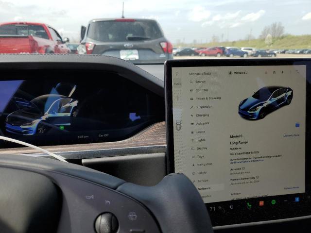 5YJSA1E52MF432225 - 2021 TESLA MODEL S 灰色 照片 9