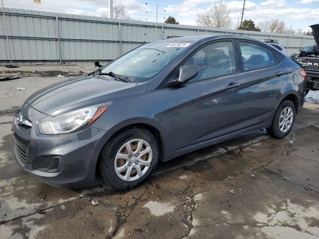 KMHCT4AE2DU292251 - 2013 HYUNDAI ACCENT GLS 灰色 照片 1