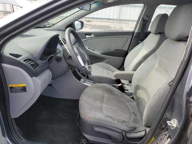 KMHCT4AE2DU292251 - 2013 HYUNDAI ACCENT GLS 灰色 照片 7