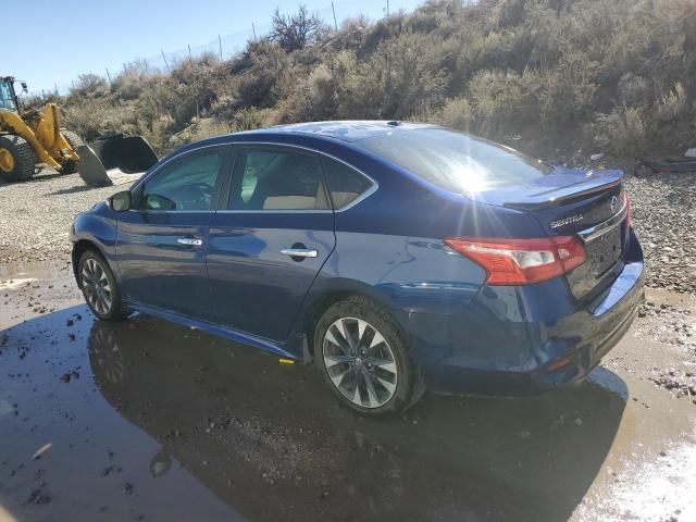 3N1AB7AP3KY312585 - 2019 NISSAN SENTRA S BLUE photo 2