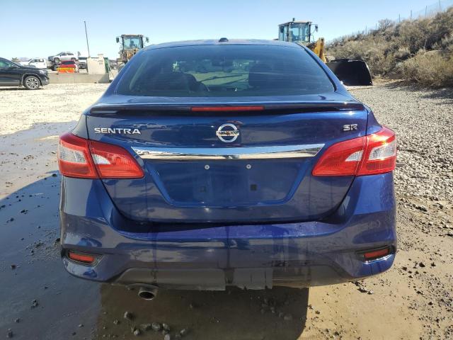 3N1AB7AP3KY312585 - 2019 NISSAN SENTRA S BLUE photo 6