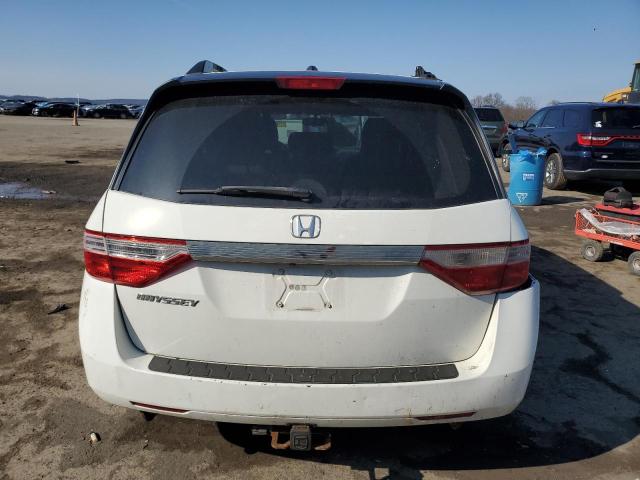 5FNRL5H6XDB079981 - 2013 HONDA ODYSSEY EXL WHITE photo 6