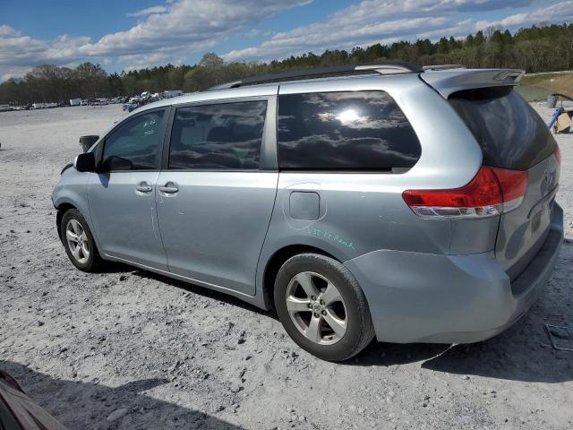 5TDKK3DCXES425920 - 2014 TOYOTA SIENNA LE SILVER photo 2