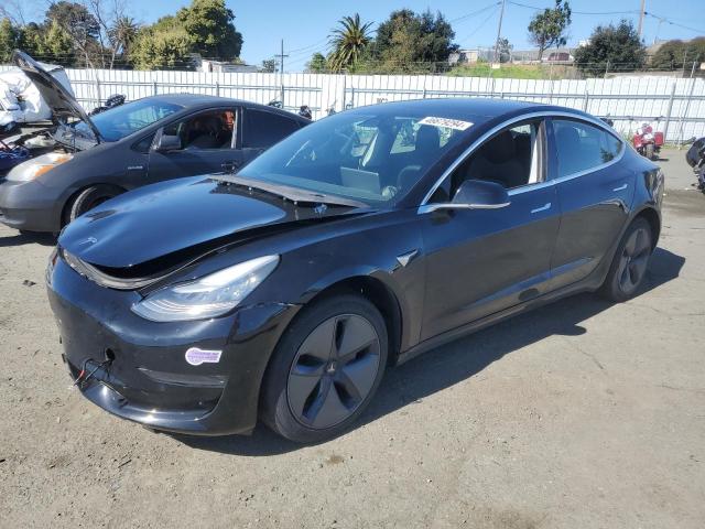 5YJ3E1EA4KF394869 - 2019 TESLA MODEL 3 BLACK photo 1