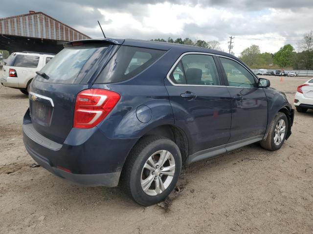 2GNALBEK0H1573845 - 2017 CHEVROLET EQUINOX LS BLUE photo 3