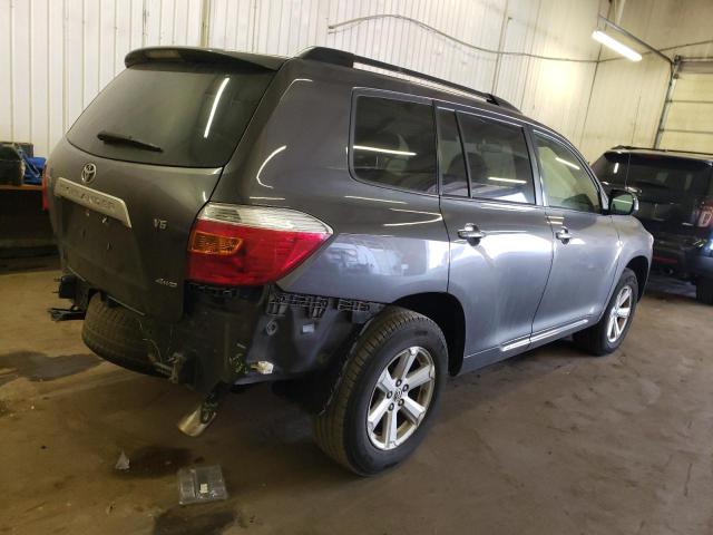 JTEES41A182001961 - 2008 TOYOTA HIGHLANDER GRAY photo 3