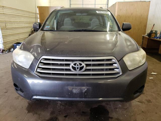 JTEES41A182001961 - 2008 TOYOTA HIGHLANDER GRAY photo 5