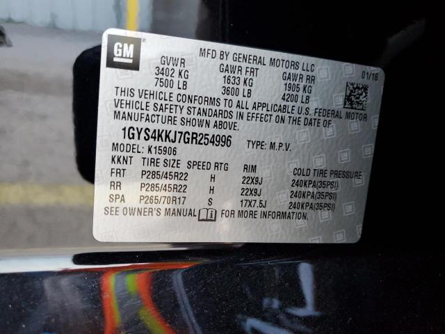 1GYS4KKJ7GR254996 - 2016 CADILLAC ESCALADE ESV PLATINUM Qara foto 14