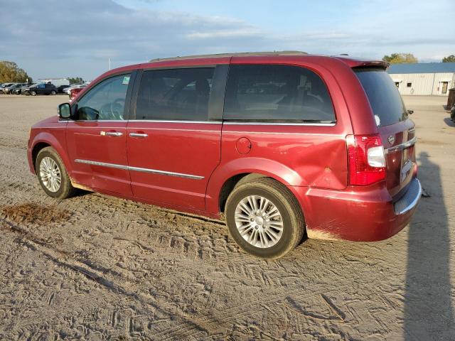 2C4RC1CG0FR620987 - 2015 CHRYSLER TOWN & COU TOURING L MAROON photo 2