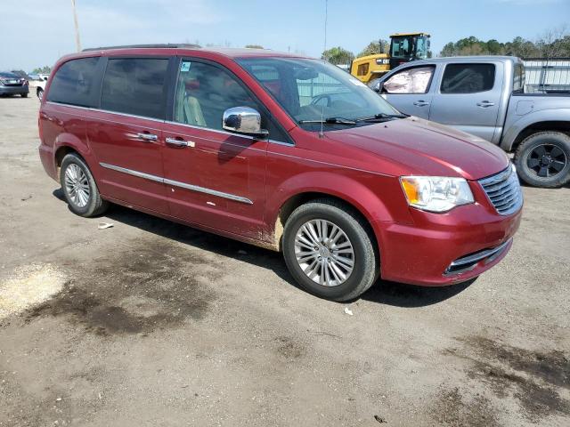 2C4RC1CG0FR620987 - 2015 CHRYSLER TOWN & COU TOURING L MAROON photo 4