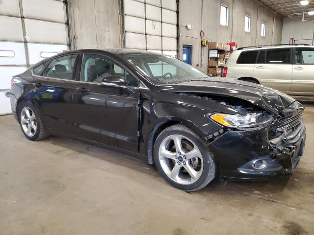 1FA6P0H76E5351714 - 2014 FORD FUSION SE BLACK photo 4