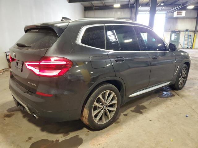 5UXTR9C52KLD98037 - 2019 BMW X3 XDRIVE30I CHARCOAL photo 3