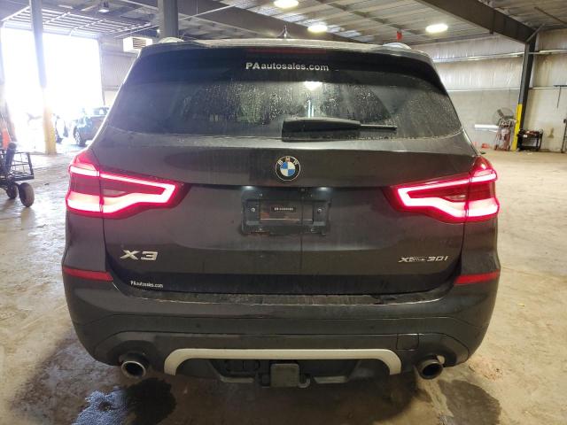 5UXTR9C52KLD98037 - 2019 BMW X3 XDRIVE30I CHARCOAL photo 6