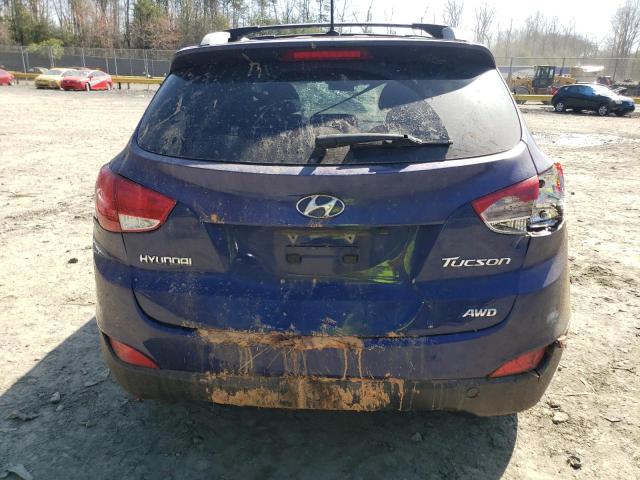 KM8JUCACXDU618715 - 2013 HYUNDAI TUCSON GLS BLUE photo 6