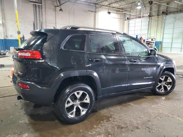 1C4PJMBS0EW111606 - 2014 JEEP CHEROKEE TRAILHAWK BLACK photo 3