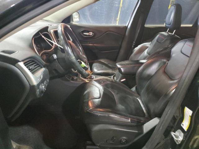 1C4PJMBS0EW111606 - 2014 JEEP CHEROKEE TRAILHAWK BLACK photo 7