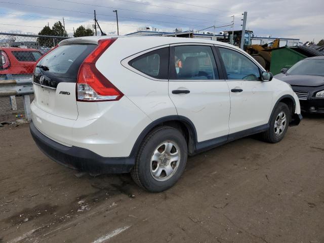 5J6RM4H32EL084811 - 2014 HONDA CR-V LX WHITE photo 3