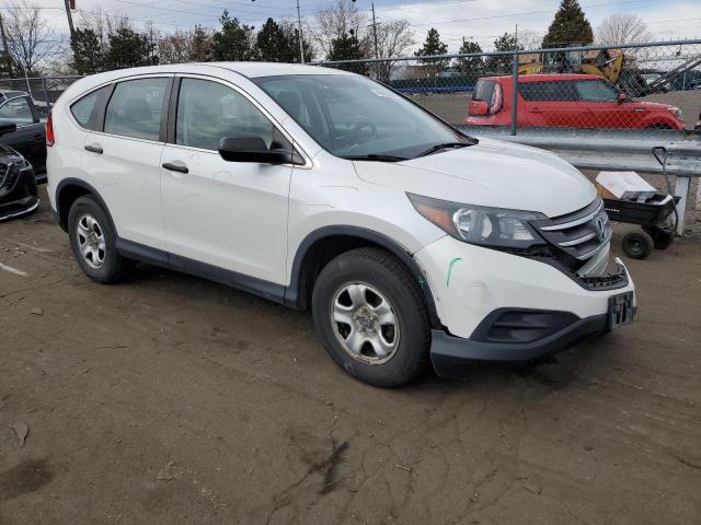 5J6RM4H32EL084811 - 2014 HONDA CR-V LX WHITE photo 4