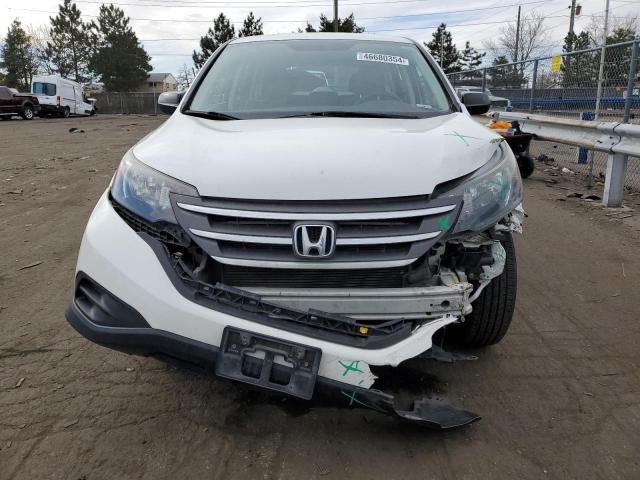 5J6RM4H32EL084811 - 2014 HONDA CR-V LX WHITE photo 5