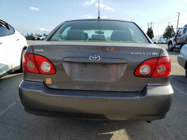 1NXBR32E45Z354804 - 2005 TOYOTA COROLLA CE GRAY photo 6