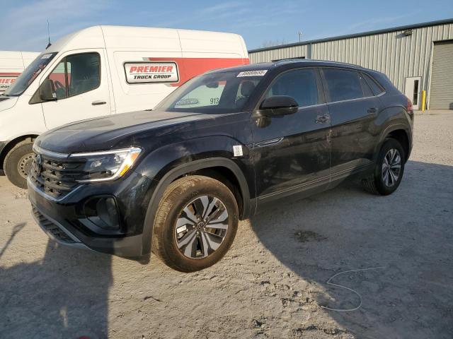 1V2LE2CA0RC251335 - 2024 VOLKSWAGEN ATLAS CROS SE Чорний фото 1