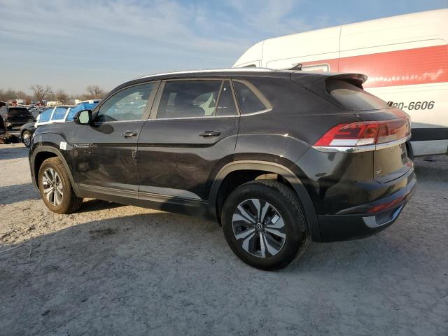 1V2LE2CA0RC251335 - 2024 VOLKSWAGEN ATLAS CROS SE Чорний фото 2