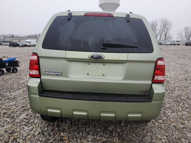 1FMCU03178KD55801 - 2008 FORD ESCAPE XLT GREEN photo 6